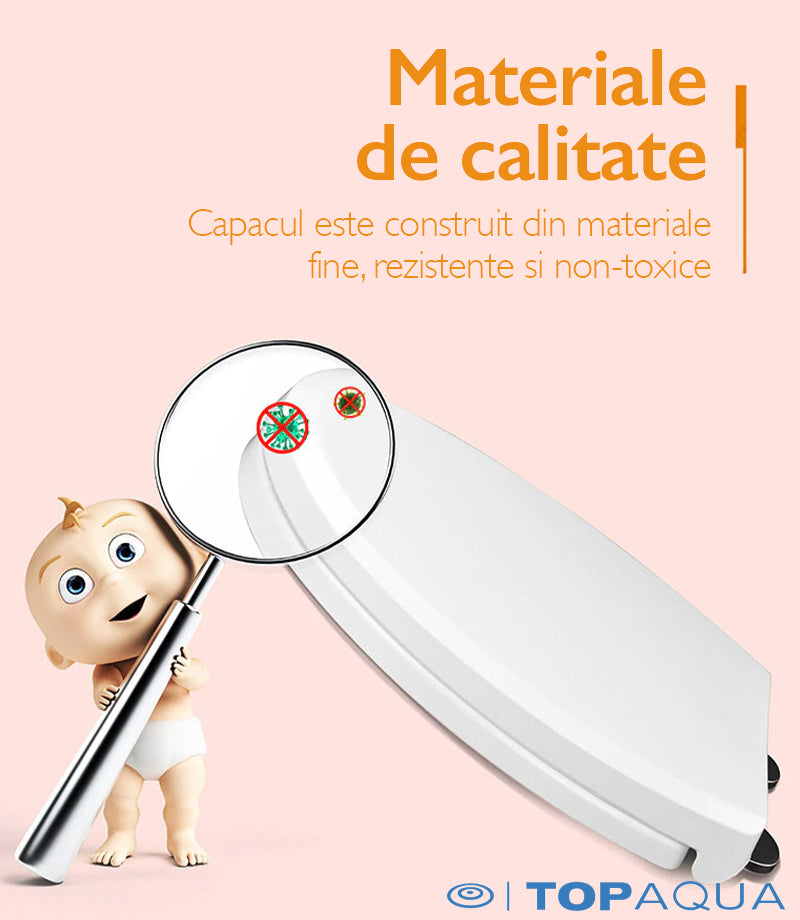 Capac WC cu reductie copii, Topaqua SF-9005 Capac WC cu reductie copii, Topaqua SF-9005